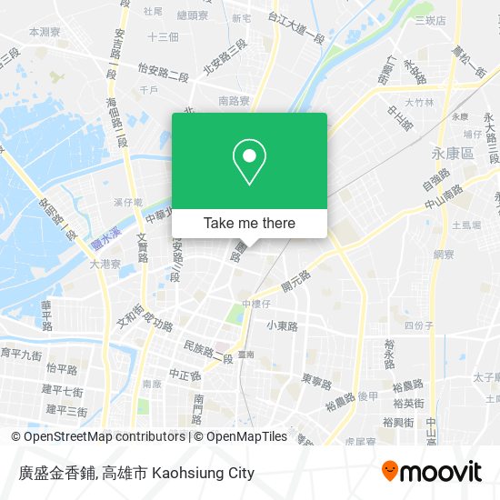廣盛金香鋪 map