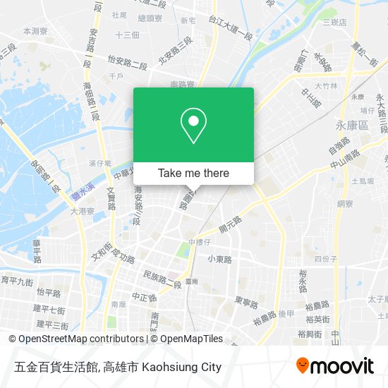 五金百貨生活館 map