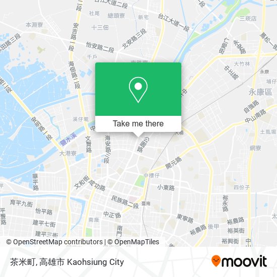 茶米町 map