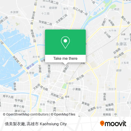 僑美製衣廠 map