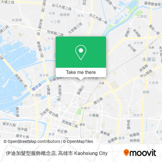 伊迪加髮型服飾概念店 map