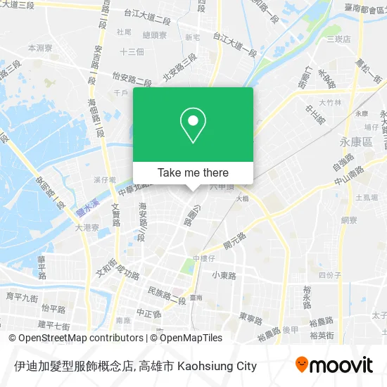 伊迪加髮型服飾概念店 map