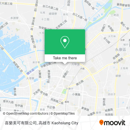 喜樂美可有限公司 map
