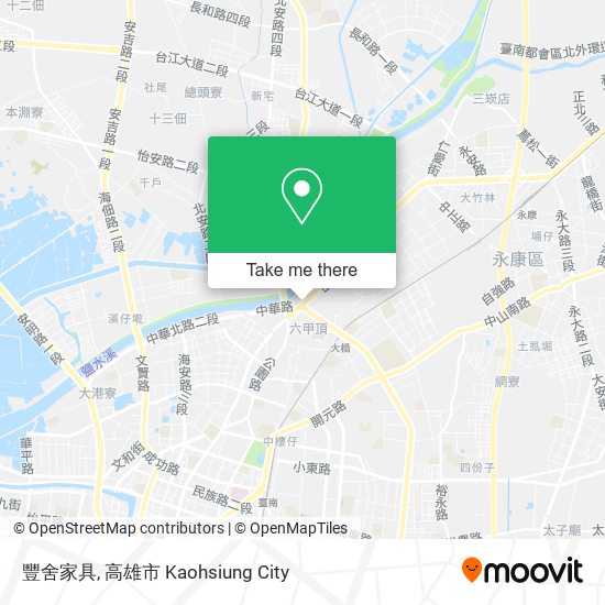 豐舍家具地圖