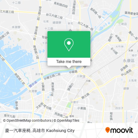 慶一汽車座椅 map