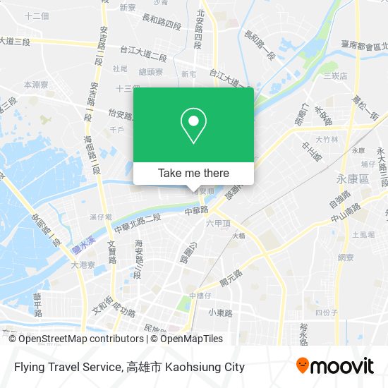 Flying Travel Service map