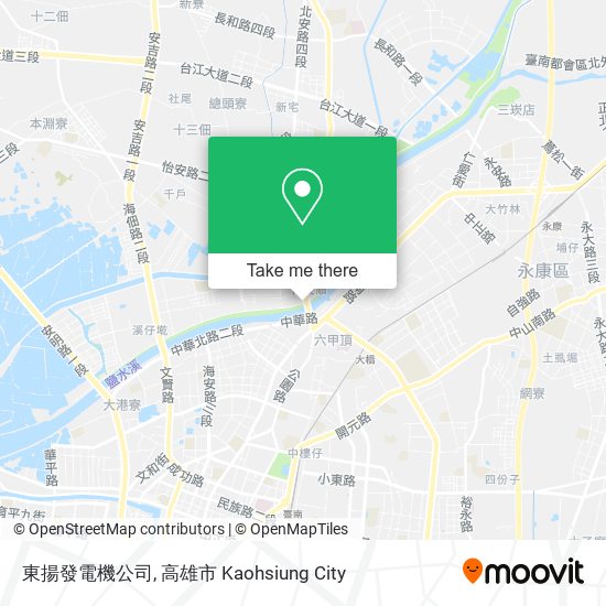 東揚發電機公司 map