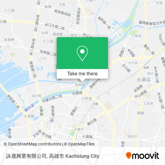詠晟興業有限公司 map