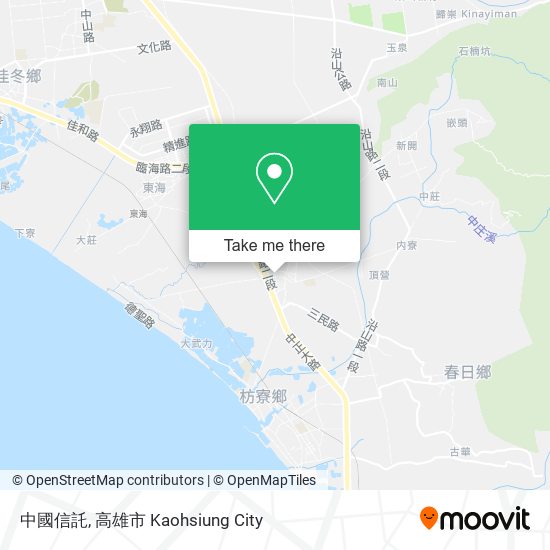 中國信託 map