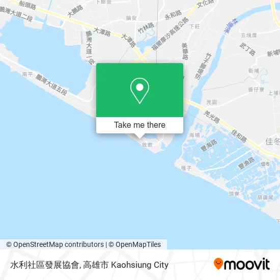 水利社區發展協會 map