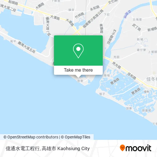 億通水電工程行 map