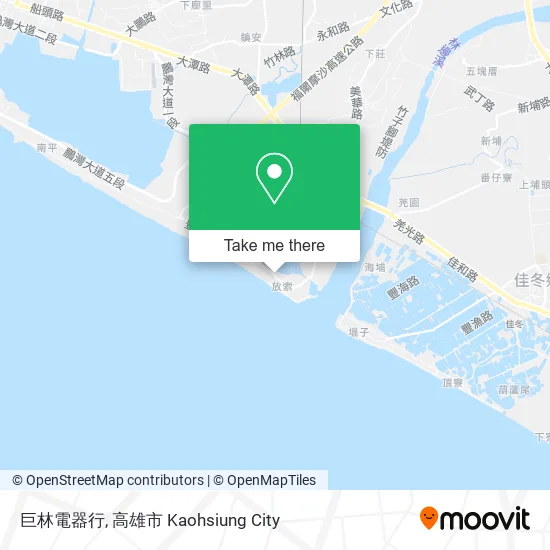 巨林電器行地圖