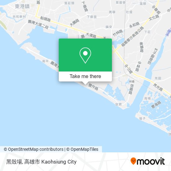 黑殼場地圖