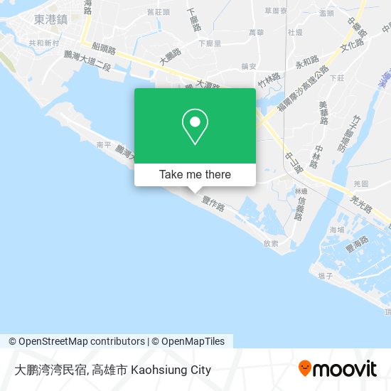 大鹏湾湾民宿 map