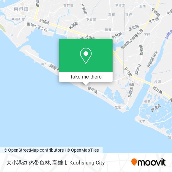 大小港边 热带鱼林 map