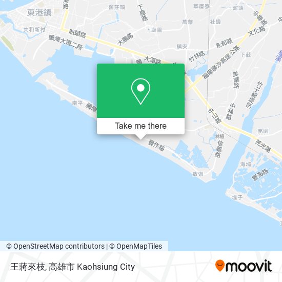 王蔣來枝 map