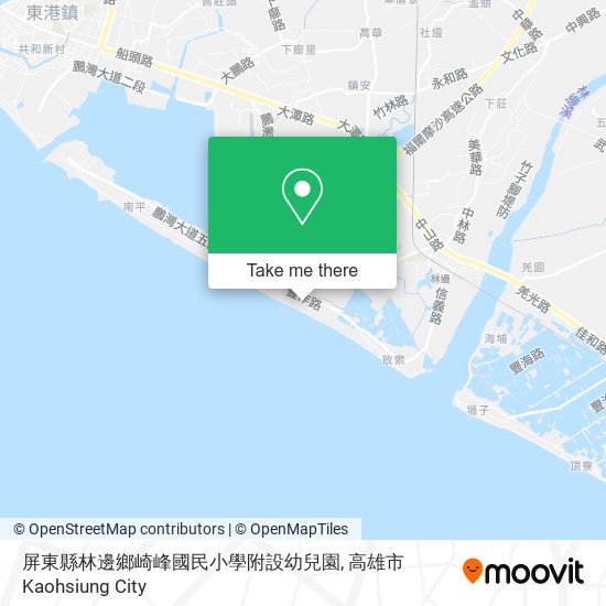 屏東縣林邊鄉崎峰國民小學附設幼兒園 map