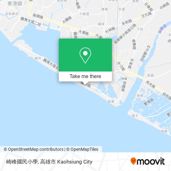 崎峰國民小學地圖