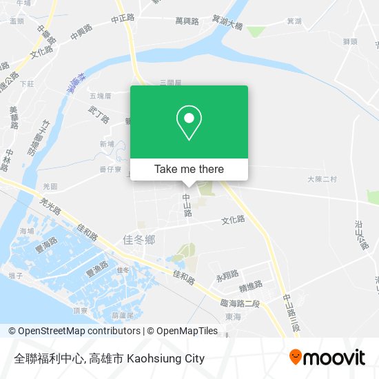 全聯福利中心 map