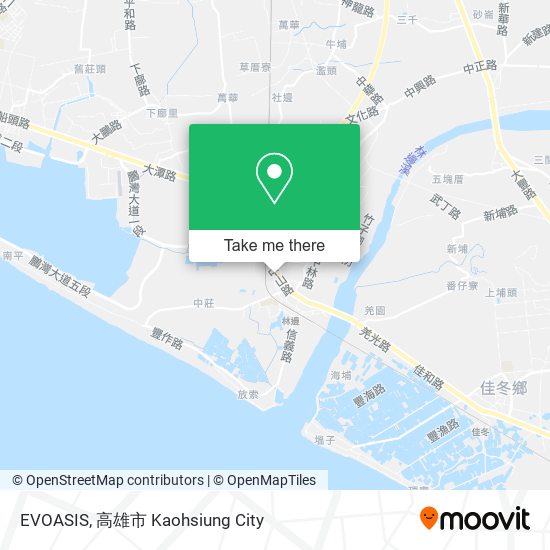 EVOASIS地圖