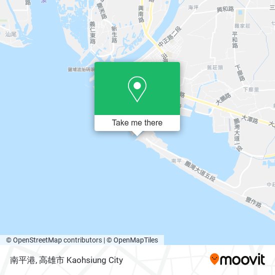 南平港 map