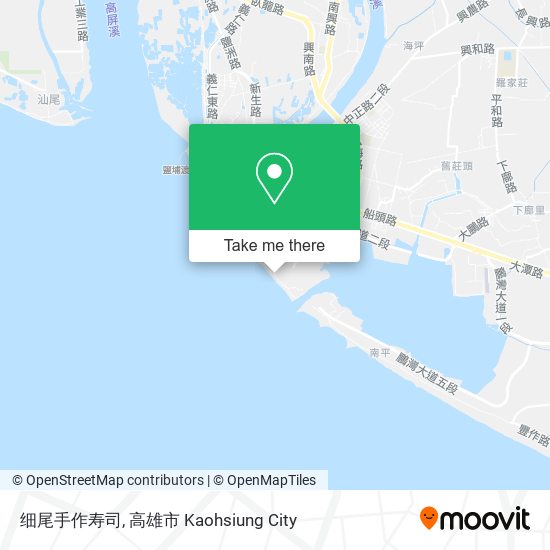 细尾手作寿司 map