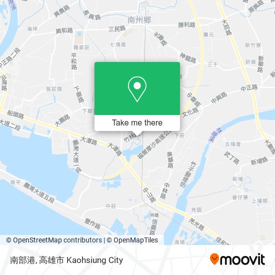 南部港地圖