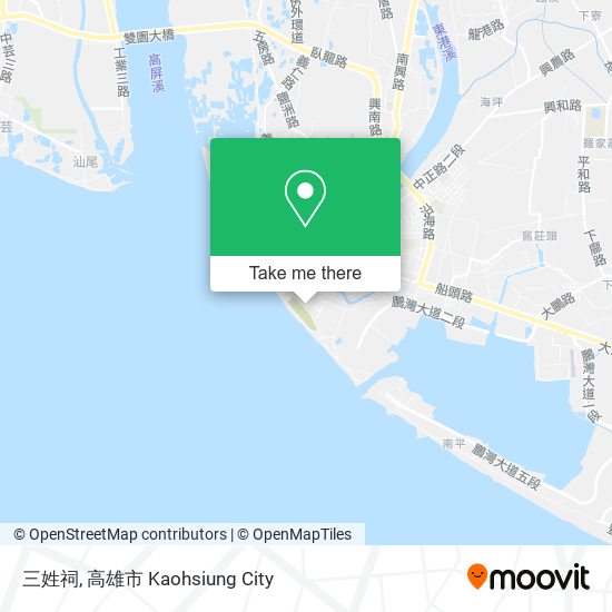 三姓祠 map