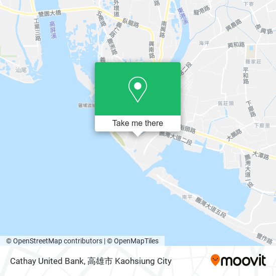 Cathay United Bank map