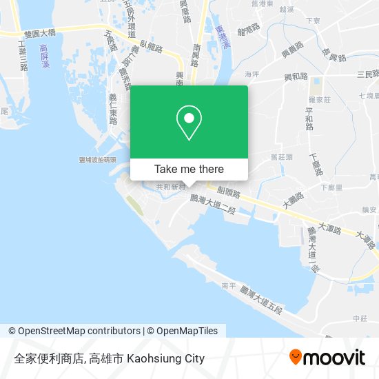 全家便利商店 map