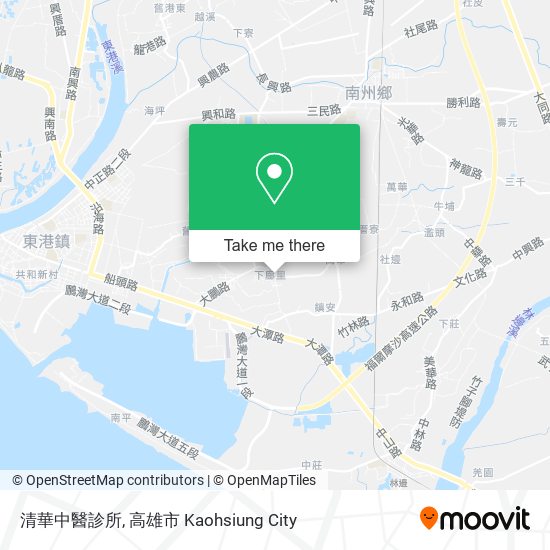 清華中醫診所地圖