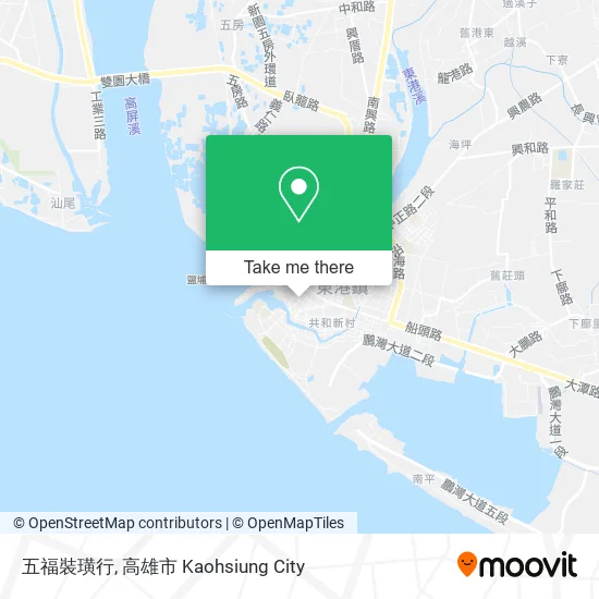 五福裝璜行地圖