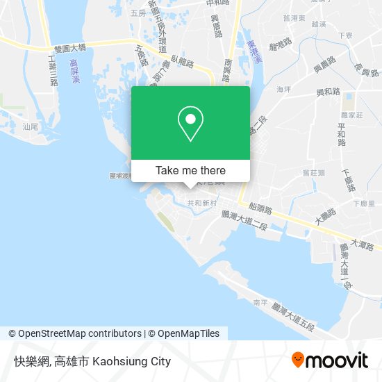 快樂網 map