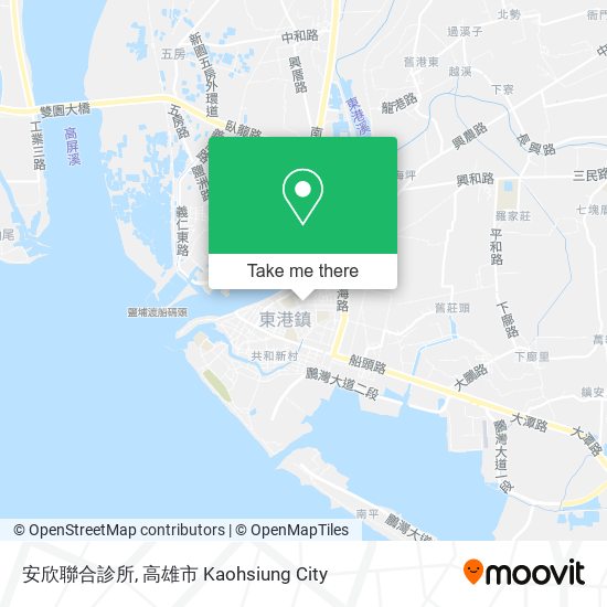 安欣聯合診所 map