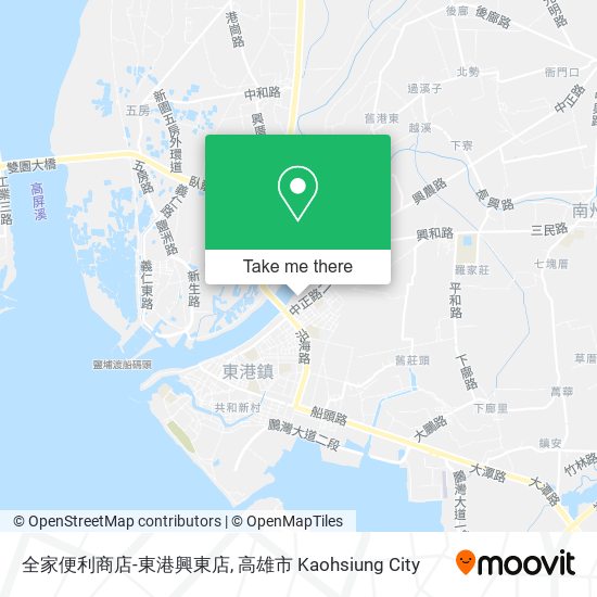 全家便利商店-東港興東店 map
