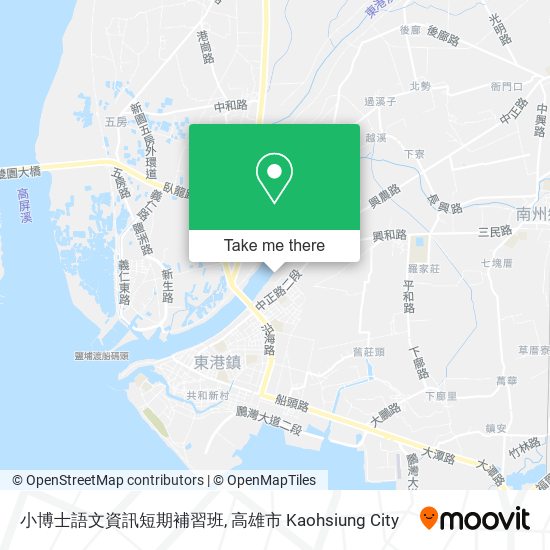 小博士語文資訊短期補習班 map