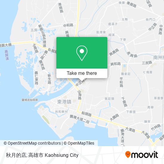 秋月的店 map