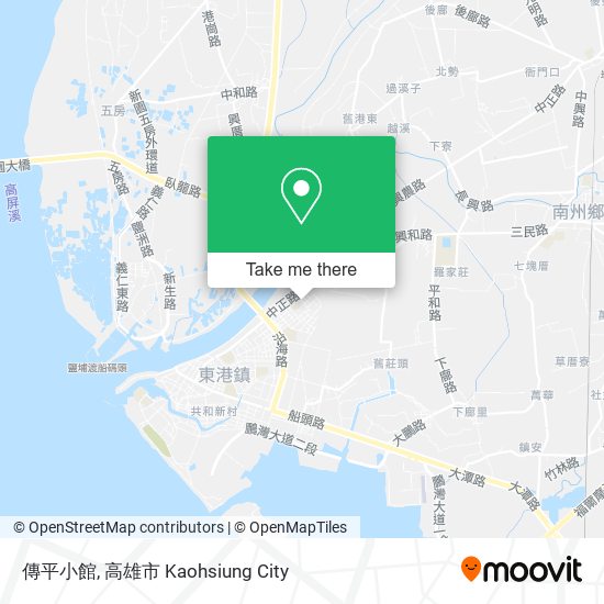 傳平小館 map