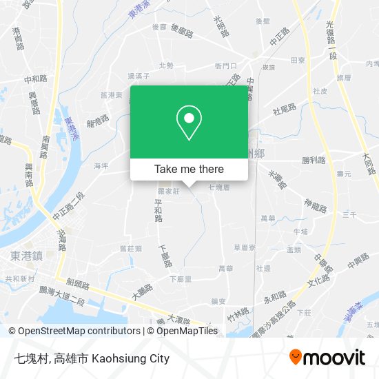 七塊村地圖