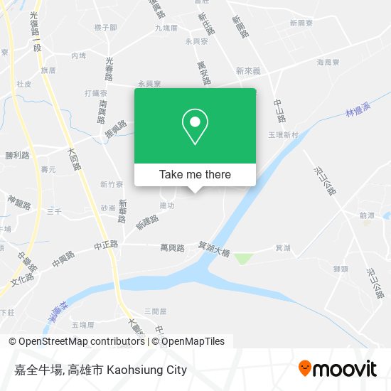 嘉全牛場 map