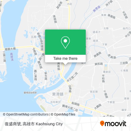 復盛商號 map