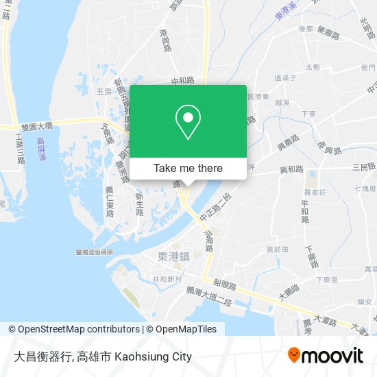 大昌衡器行 map