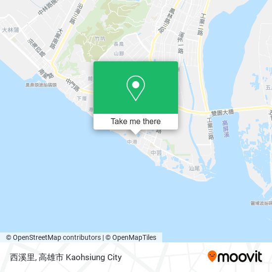 西溪里地圖
