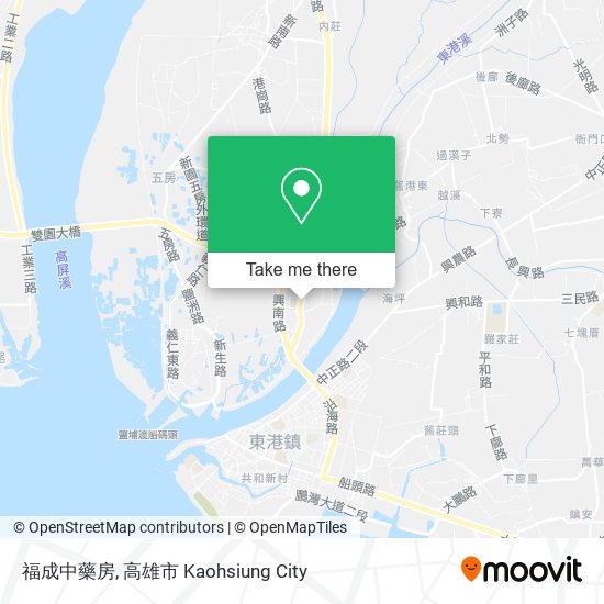 福成中藥房 map