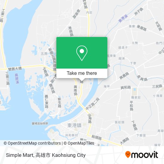 Simple Mart map