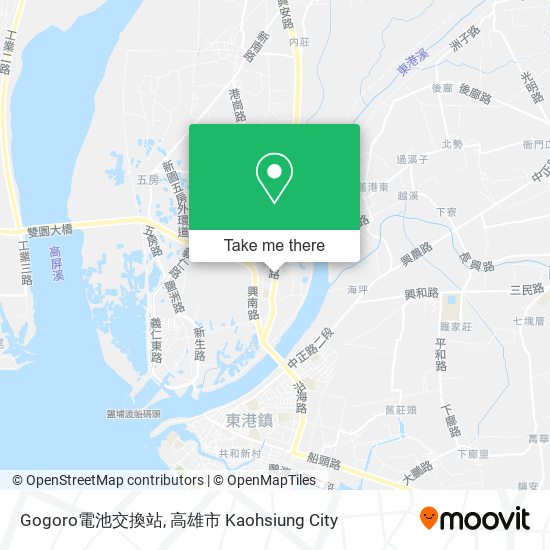 Gogoro電池交換站地圖