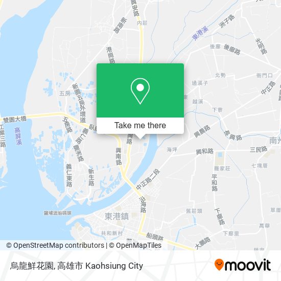 烏龍鮮花園地圖