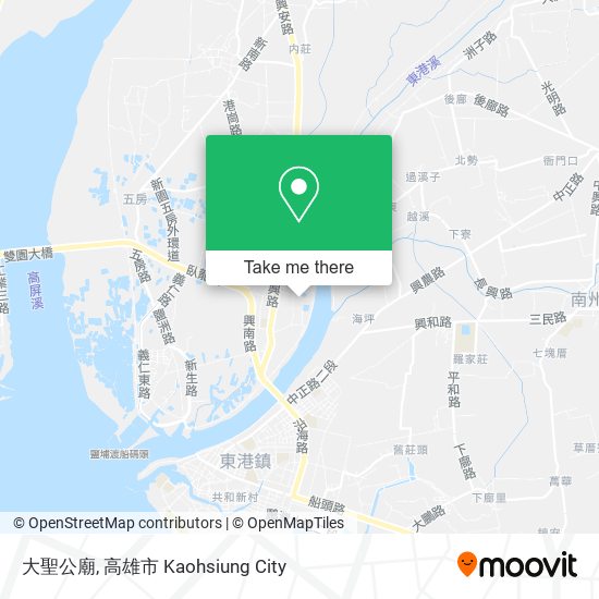大聖公廟 map