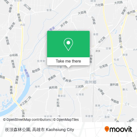 崁頂森林公園地圖