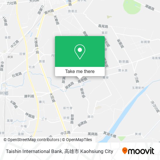 Taishin International Bank地圖